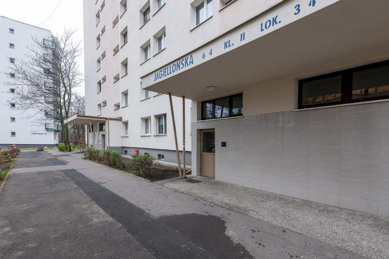 Jagiellonska 64 Prywatne Mieszkanie Z Oddzielna Sypialnia I Balkonem Samodzielne Zameldowanie! Self Check-In System! Varsavia Esterno foto